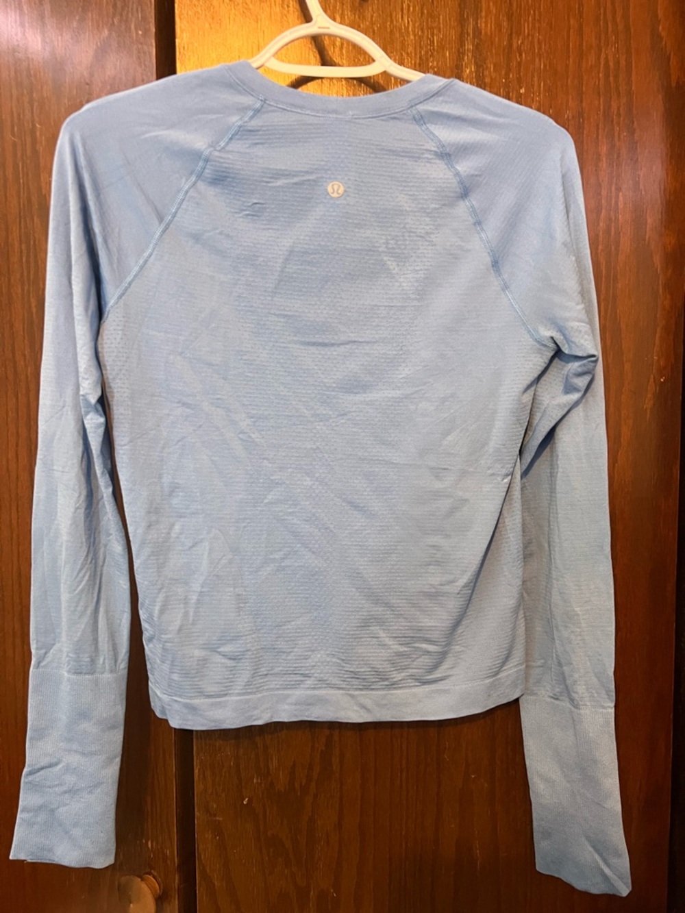 lululemon athletica Light Blue Long Sleeve Crew - Picture 2 of 3
